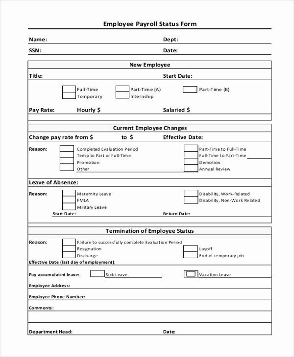 New Employee Salary Form Employeeform Net