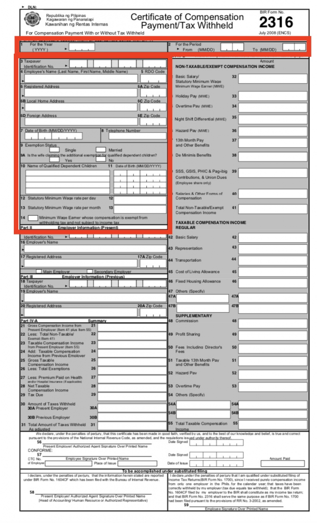 Bir Form For New Employee Employeeform Net