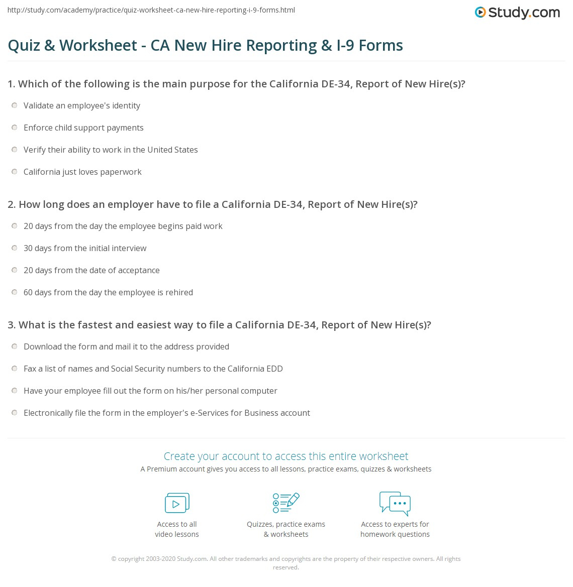 New Employee Reporting Form California Employeeform Net