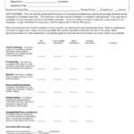 2021 Employee Evaluation Form Fillable Printable PDF Forms Handypdf