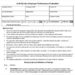 41 Sample Employee Evaluation Forms To Download Sample Templates