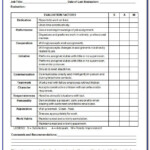 Blank Evaluation Form Template 5 Di 2020 Within Blank Evaluation Form