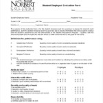 Employee Evaluation Form Example 13 Free Word PDF Documents