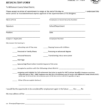 Employee Resignation Form Tennessee Free Download