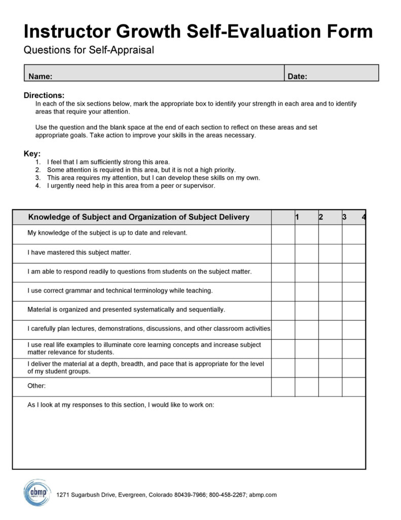 Examples Of Self Evaluation Form Of Receptionist Sample Receptionist 