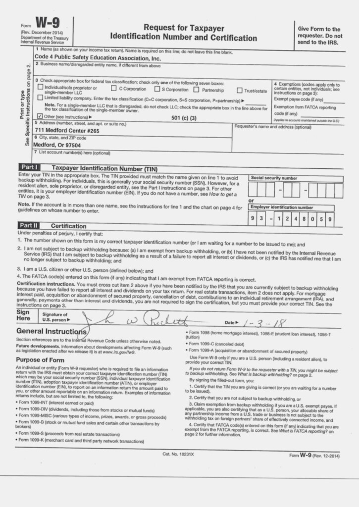 Fillable 2020 W9 Forms W9 Tax Form 2020