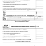 Fillable Form Ct 2 Employee Representative S Quarterly Railroad Tax