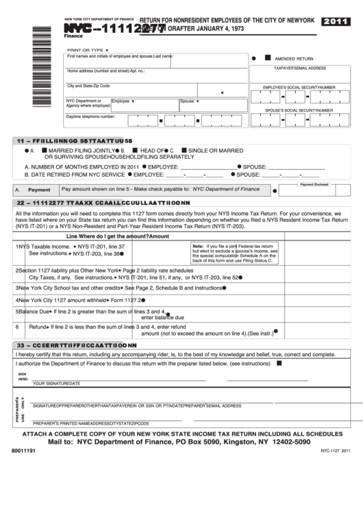 New York City Employee Forms 2022 - Employeeform.net