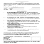 Form 85813 3 Local Services Tax Employee Withholding Exemption