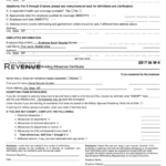 Form Ia W 4 Employee Withholding Allowance Certificate 2017