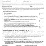 Form MW 4 Download Fillable PDF Or Fill Online Montana Employee s