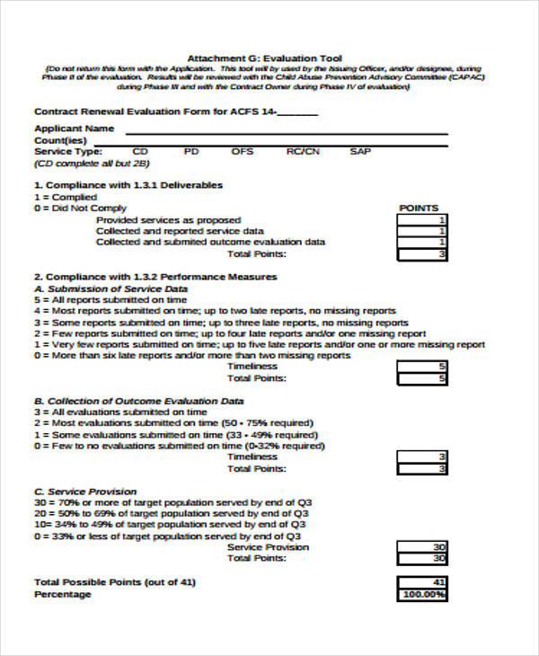 FREE 42 Sample Service Forms In MS Word PDF