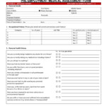 FREE 6 Assessment Form For Employment In PDF