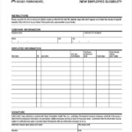 FREE 7 Sample Employment Eligibility Forms In PDF MS Word