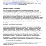 Free Printable Non Disclosure Agreement Form Free Printable