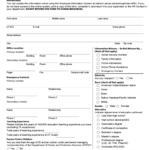 General Employee Information Form 3 Free Templates In PDF Word