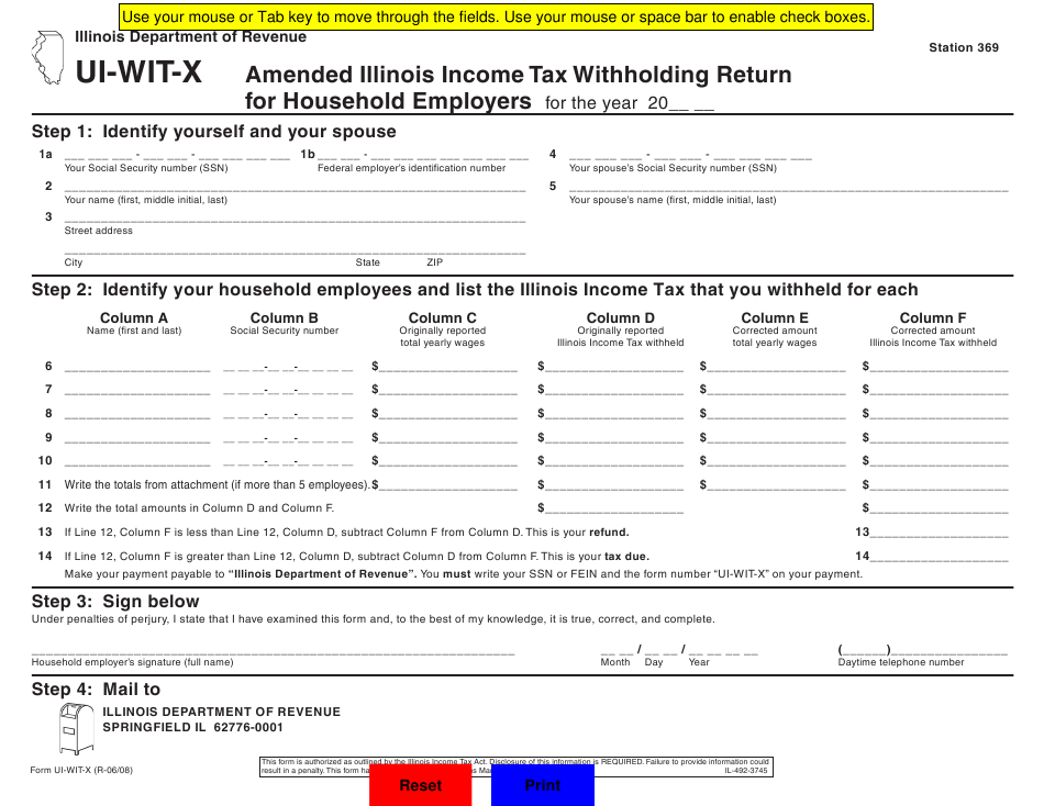 New Employee Paperwork Tax Forms In Illinois 2023 Employeeform