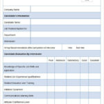 17 FREE Sample HR Evaluation Forms Examples Word PDF PSD Free