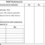 Automated Income Tax Revised Form 16 Part A B For The F Y 2020 21 With