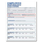 Doc Sample With Images Evaluation Employee Employee Evaluation Form