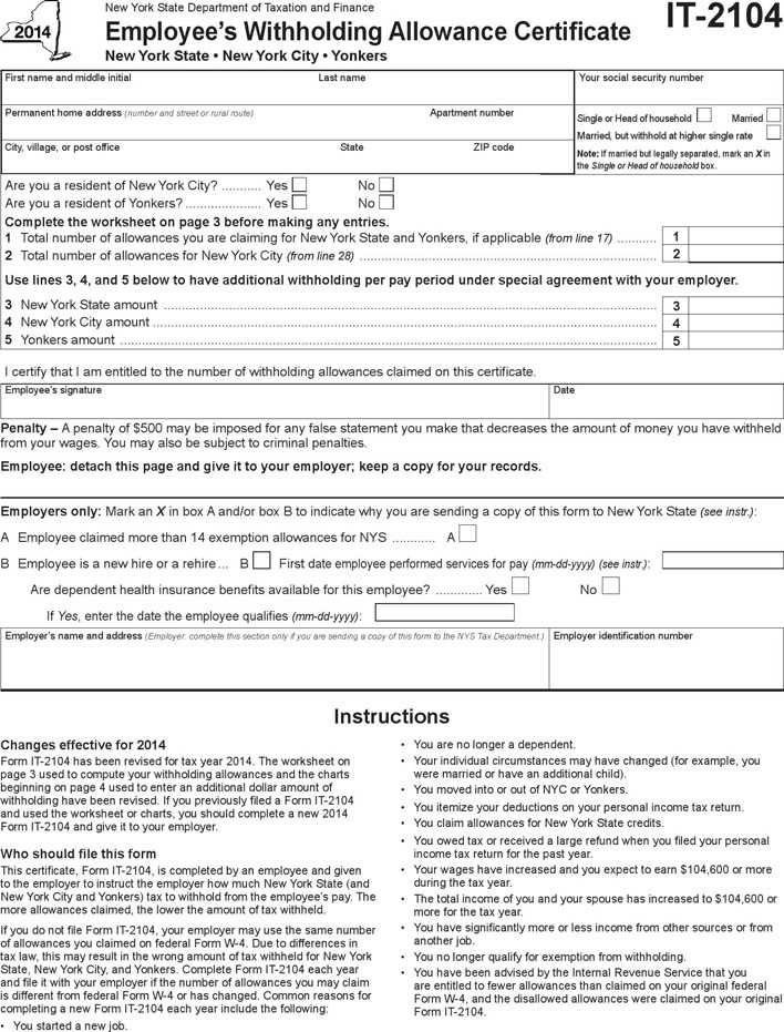 Simplify Employee Withholding Form 2022 - Employeeform.net