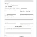 Employee Confirmation Form Template