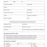 Employee Information Fill Online Printable Fillable Blank PDFfiller