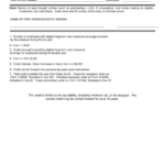 Employer Provided Long Term Care Benefits Tax Credit Worksheet For Tax