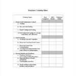 FREE 10 Training Sheet Examples Samples In PDF Word Pages Examples