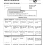 FREE 11 Sample Employee Evaluation Forms In PDF MS Word Excel