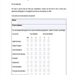 FREE 13 Sample Service Evaluation Forms In MS Word PDF