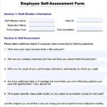 FREE 14 Sample Employee Self Evaluation Forms In PDF MS Word Pages