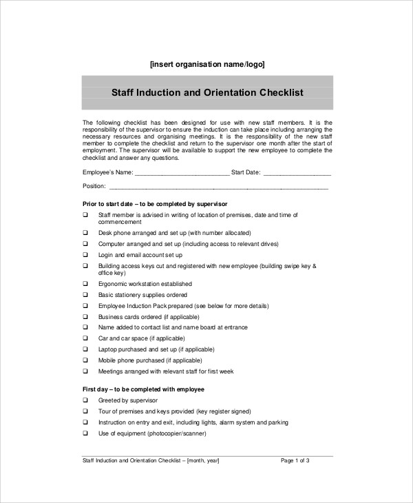 FREE 7 Sample Orientation Feedback Forms In MS Word PDF