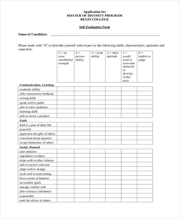 FREE 9 Program Evaluation Forms In MS Word PDF Excel