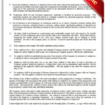 Free Printable Employee Rules Of Conduct Legal Forms Legal Forms