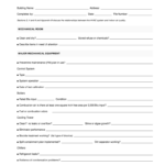 Hvac Checklist Fill Online Printable Fillable Blank PdfFiller