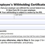 IRS AMENDS FORM W 4 FOR 2020 EMPLOYEE WITHHOLDING Onyx Tax Tax