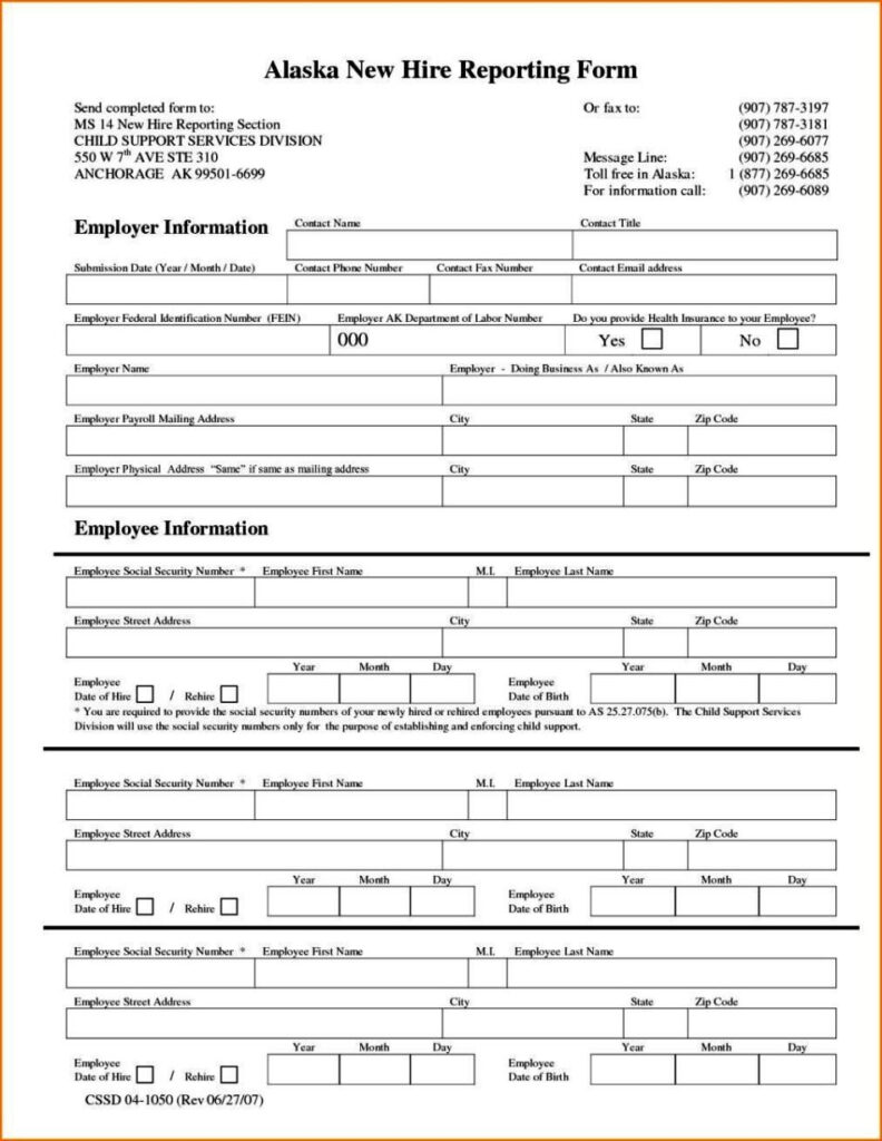 New Employee Forms Template SampleTemplatess SampleTemplatess