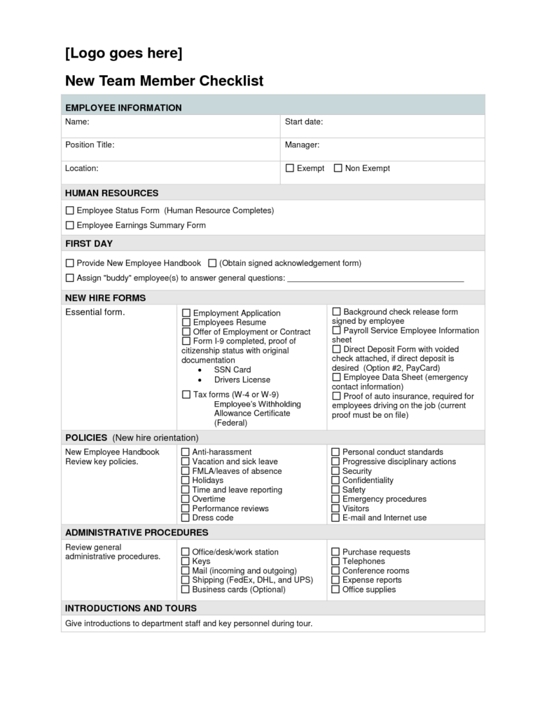 New Hire Checklist Full Version Onboarding New Employees Checklist 