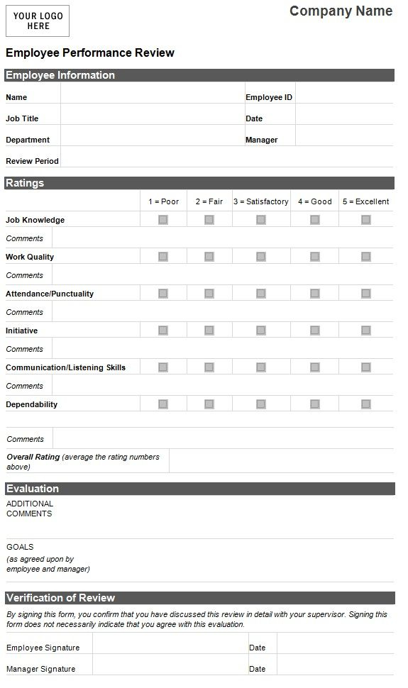 Recruitment Forms And Templates Evaluation Employee Employee 