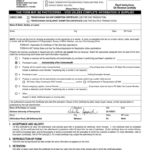 Sample Certificate Tax Exempt Certificate Form