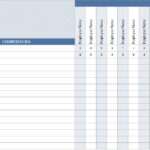 Simple Employee Performance Review Template Excel And Word Excel TMP