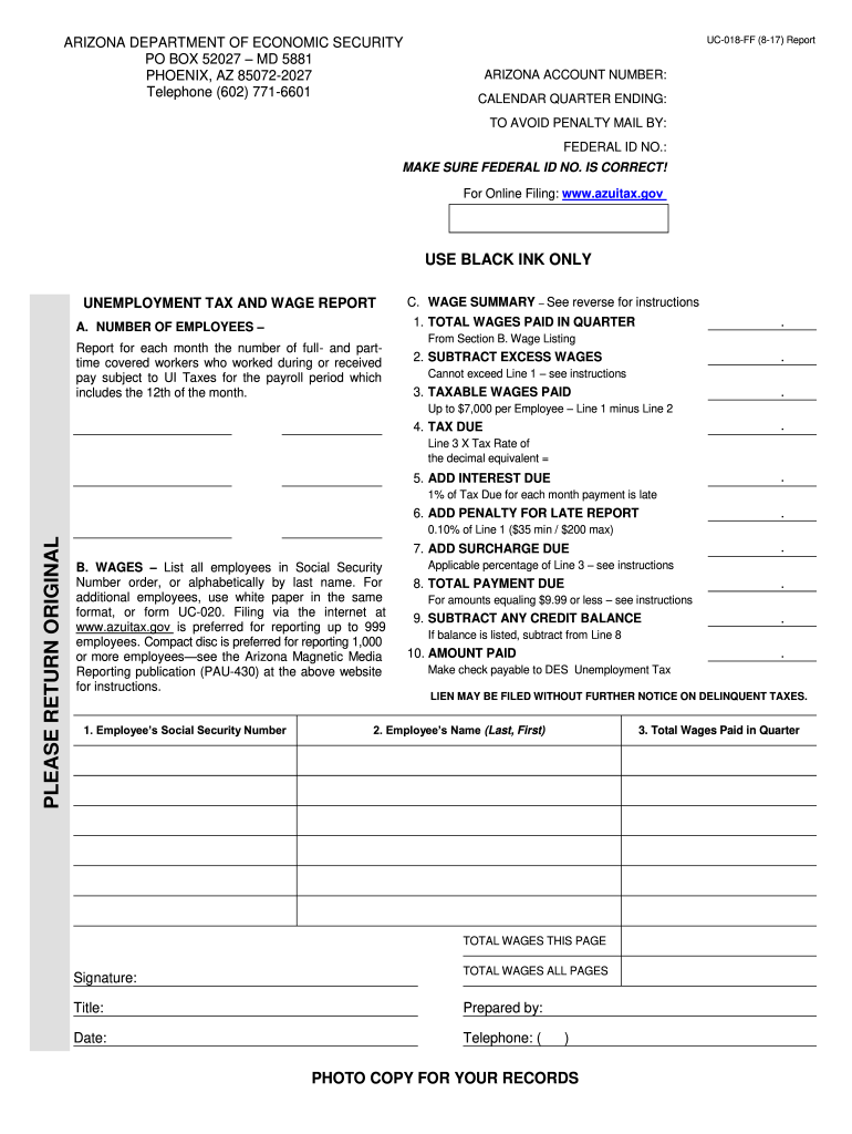 Uc 018 Fill Out And Sign Printable PDF Template SignNow