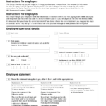 UK HMRC Starter Checklist 2020 Form Printable Blank PDF Online