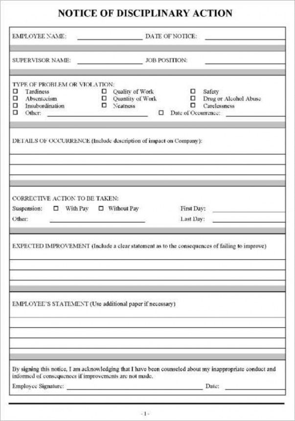 Work Write Ups Forms humanresources human resources forms 