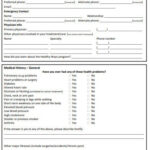 10 Health Screening Questionnaire Templates In Pdf Doc Free