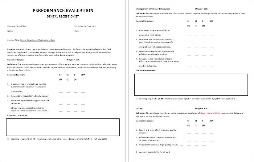 10 Professional Employee Report Templates MS Word Excel