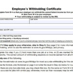 2021 Ca W 4 Form Printable 2022 W4 Form