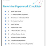 50 Useful New Hire Checklist Templates Forms TemplateLab