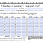 7 FREE Time And Attendance Forms HR Templates Free Premium